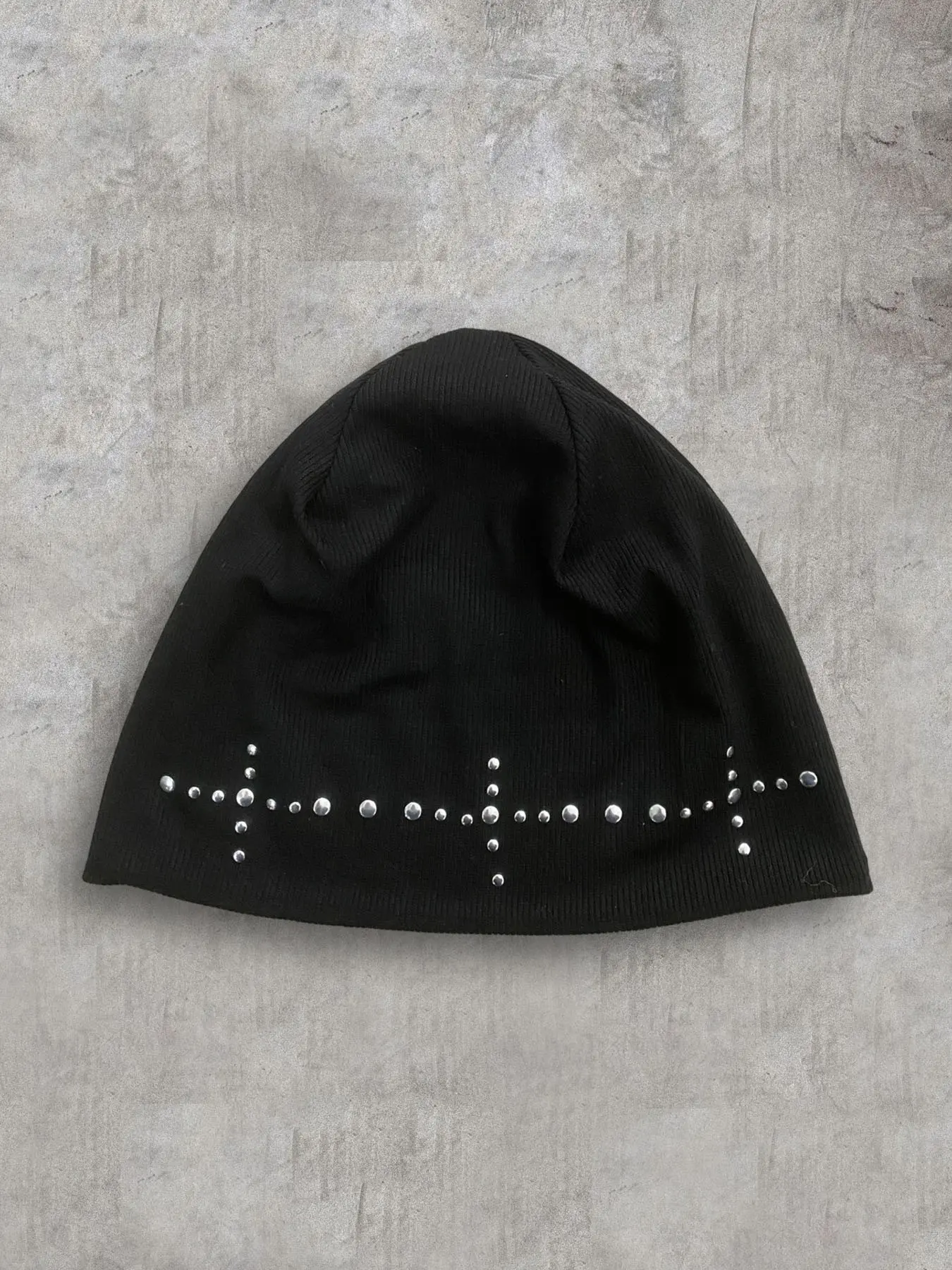 Trendy Hip Hop Rivet Decorative Hat Autumn/Winter Cold proof Casual Trendy Hoodie for Men and Women