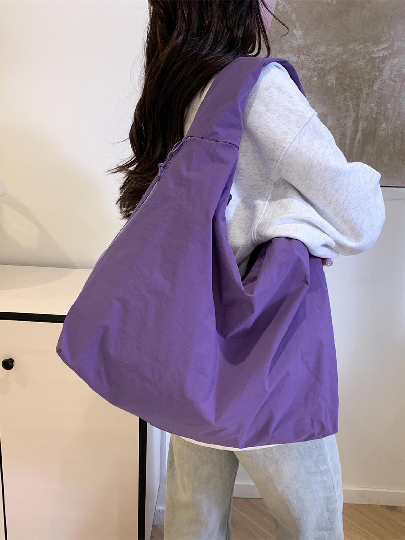 Women's Casual Draped Plain Bowknot Leopard Print Handbag, Multi-Pocket Large Capacity Shoulder Bag for Work School Travel, Lightweight Work Bag