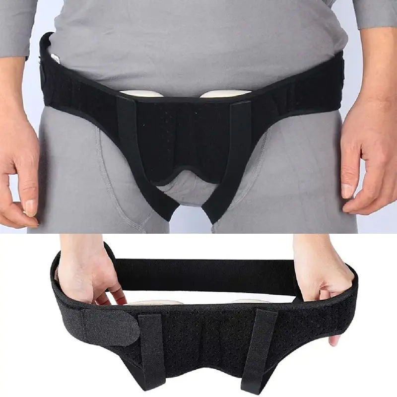 Men's Inguinal Hernia Belt, Adjustable Support Band, Adjustable Straps for Men and Women, Single/dual Inguinal Hernia Support Truss, Comfortable and Secure Fit, Daily Use