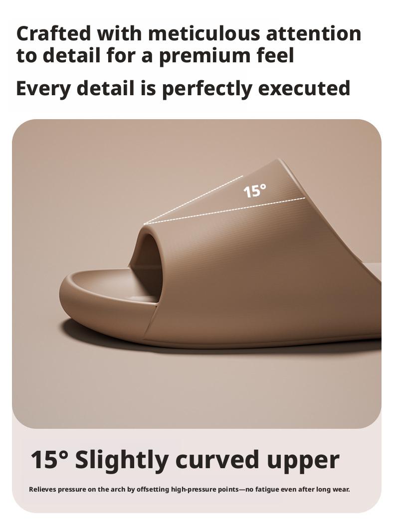 Summer women's silent anti-slip sandals Lightweight, Cushioned, Shock-Absorbing Slides for Walking