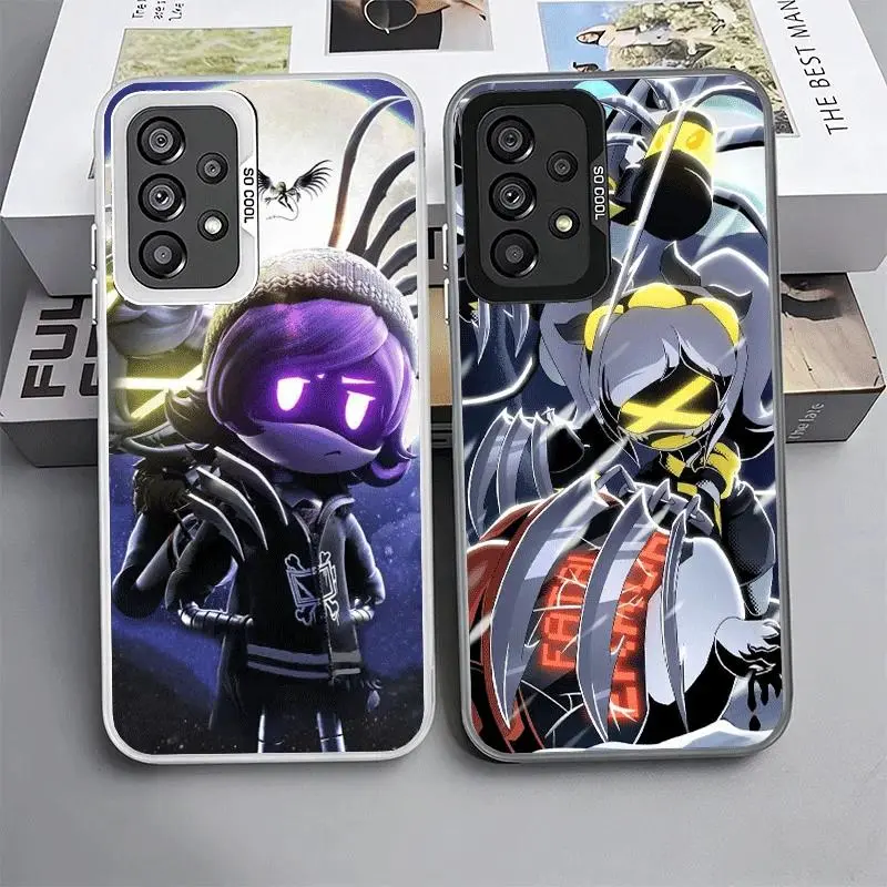 M-Murder Drones Game Phone Case Shockproof Protective Cover For iPhone 11-17 Pro Max/Plus & Samsung Galaxy S23-S25