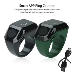 smart ringSmart APP Ring Counter Portable Digital Display Counter Bluetooth Counting Ring Time Vibration Reminder Wearable Tally Counters  smart bracelet