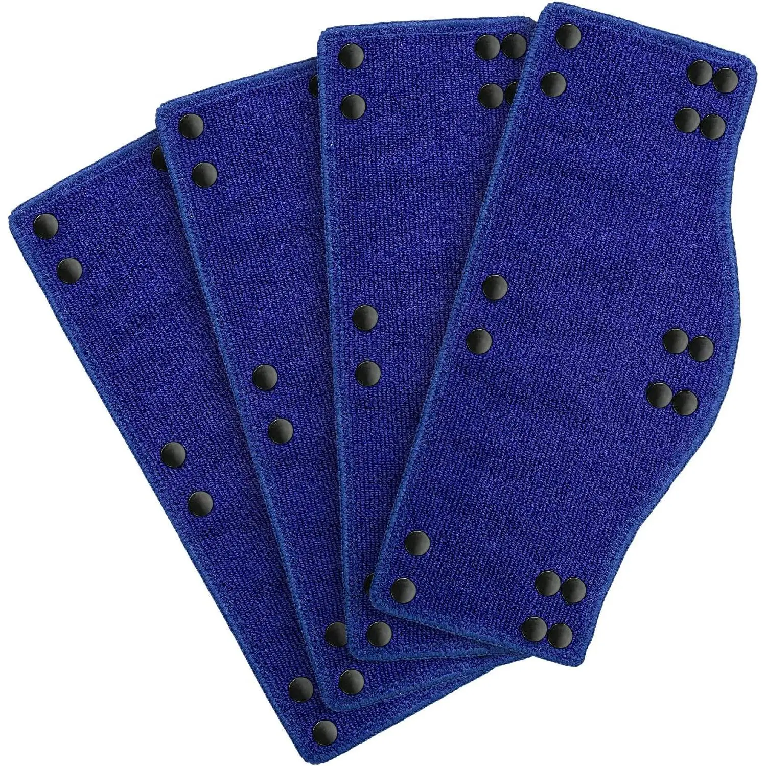 Unisex Outdoor Headwear Hard Hat Sweatbands - 4 Pack, Navy Blue, Washable Reusable Hard Hat Liners, Universal, Absorption, Fit, Machine Washable, Enhancer, Value Pack