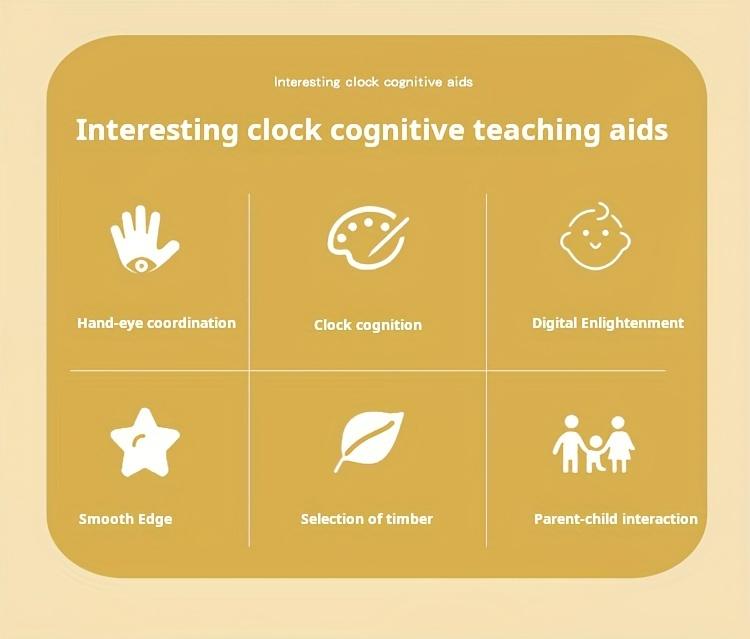 The Multifunctional Digital Clock Teaching Tool Is an Educational Toy That Helps in Learning to Tell Time And Manage Time Effectively.