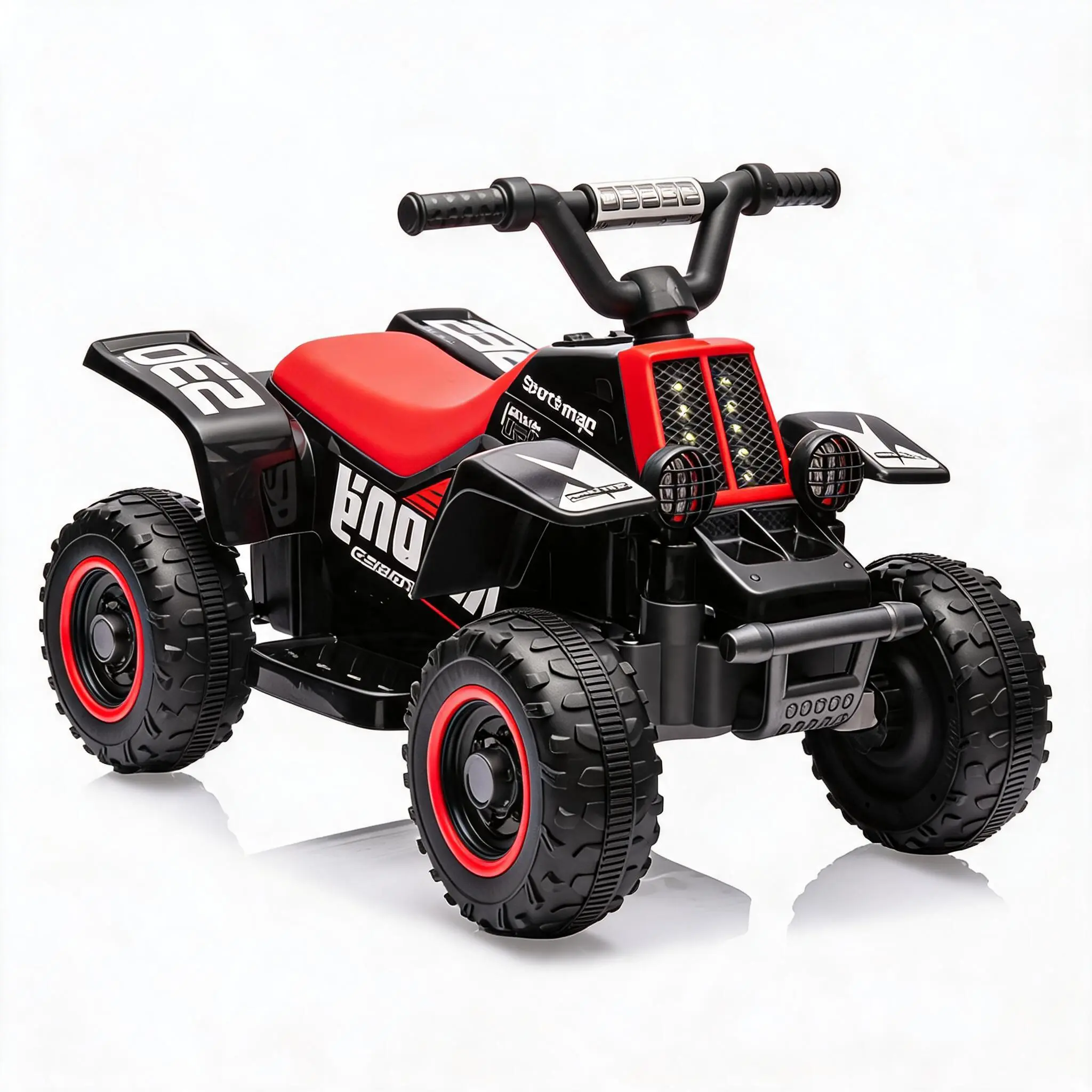Garvee Electric Ride on ATV for Kids, 6V 4.5AH Long-Lasting Battery, Positive Energy Charger, American Standard Plug, Safe and Fun Ride-on Car for Children