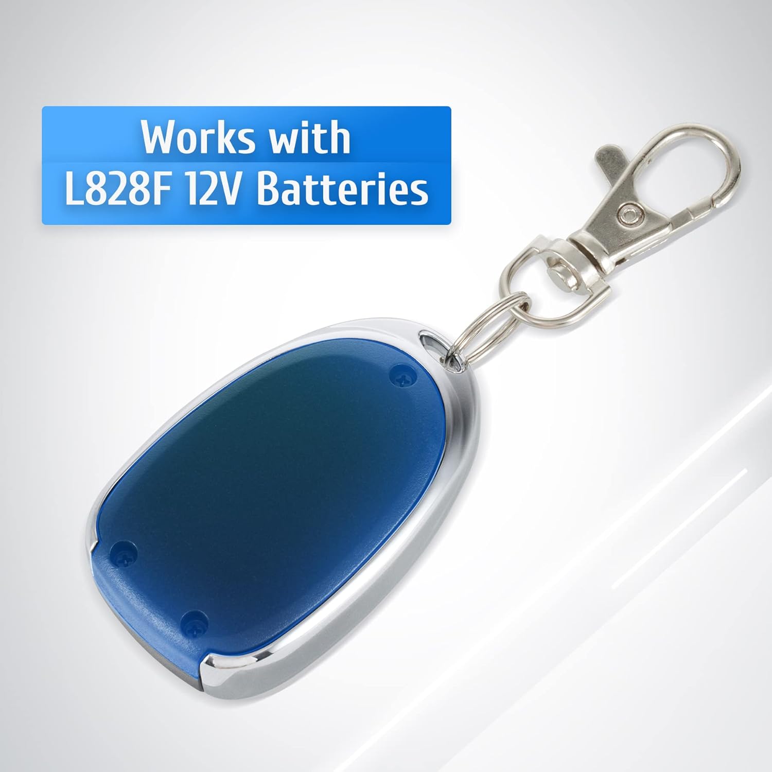 Remote Control for Automatic Gate Openers, Electric  Gate Opener with 100 Foot Range and Auto Close for Sliding Gates, Driveway Gate Opener Closer Accessory,   Lock  Key