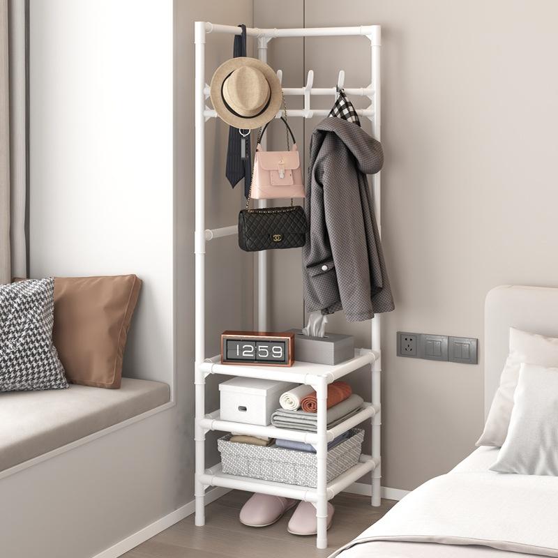 Corner Coat Rack Multi-layer Assembly Hanging Bedroom
