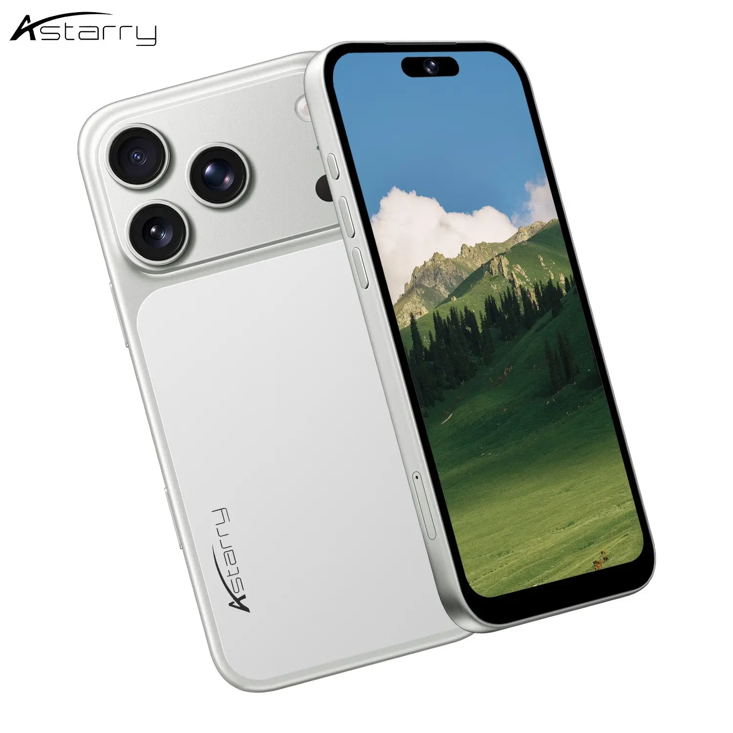 Astarry-17 Pro Max smart phone, 4100 mAh battery, dual SIM card dual standby, 4G network, Android12, 6.75-inch HD screen, 3GB RAM, 32GB ROM, 5 million+13 million camera pixels.