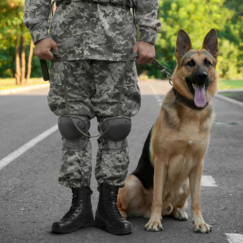 Men's Tactical Work Boots Side Zipper Leather Motorcycle Combat Boots Fathersdaygift Army Shoes Closed Boy Footwear Bota Lace Worker Pedal Chef cowboy boots men