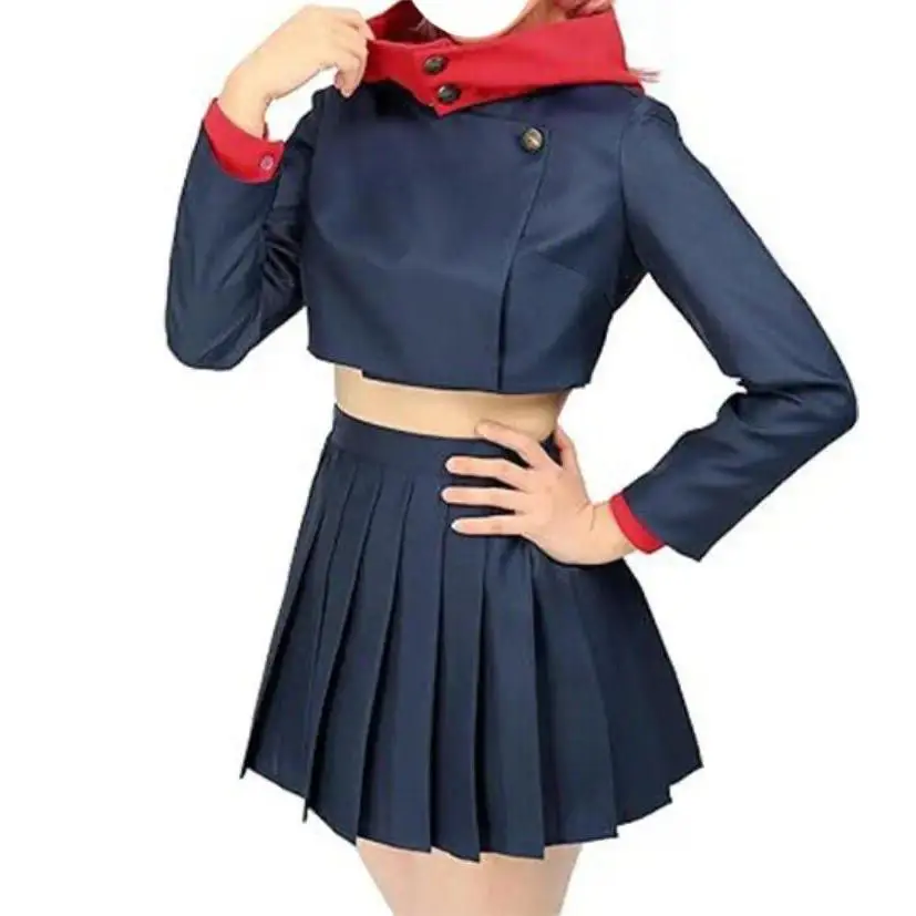 Anime Womens Costume Itadori Yuji Outfit Dress Satoru Gojo Outfit Halloween Chirstmas Suit Uniform