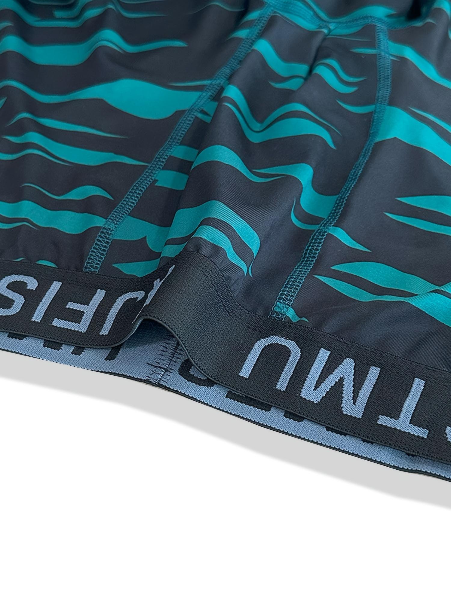 KJFISTMU12 Men's Boxer Briefs - Stretch Polyester Fabric, Random Color, Spring Summer Sports, Easy Wear, Stylish Trendy Design, Machine Washable, Gifts for Guys, Pack of 12