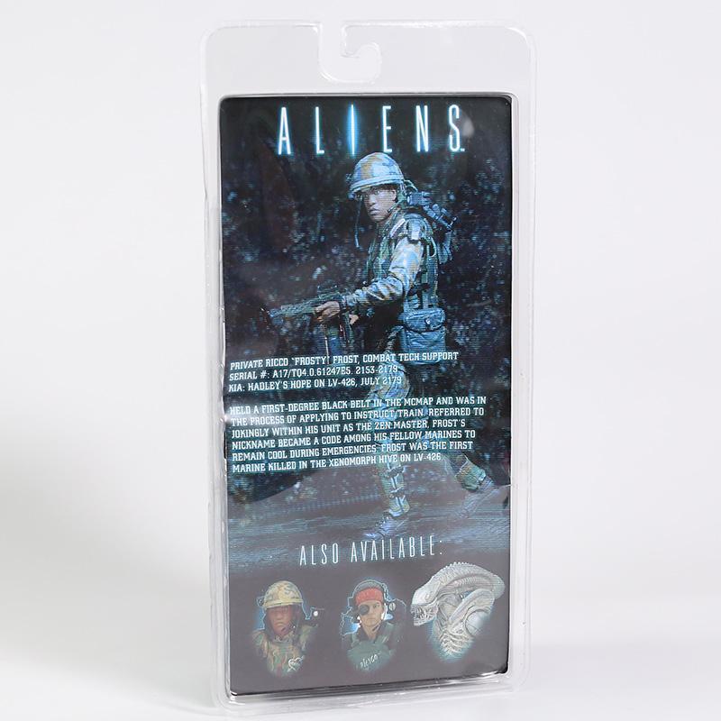 NECA Aliens Xenomorph Warrior Dog Alien Ellen Ripley Weyland Yutani Bishop Colonel Cameron 7"Action Figure Collectible Model Toy popular