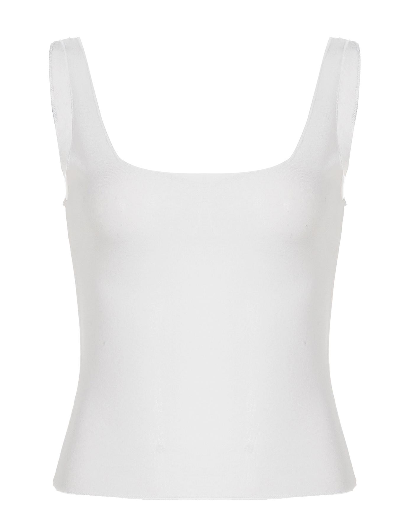 Women's Plain Crop Tank Top, Fashion Casual Basic Breathable Sleeveless Top for Daily Outdoor Wear, Ladies Clothes for Summer