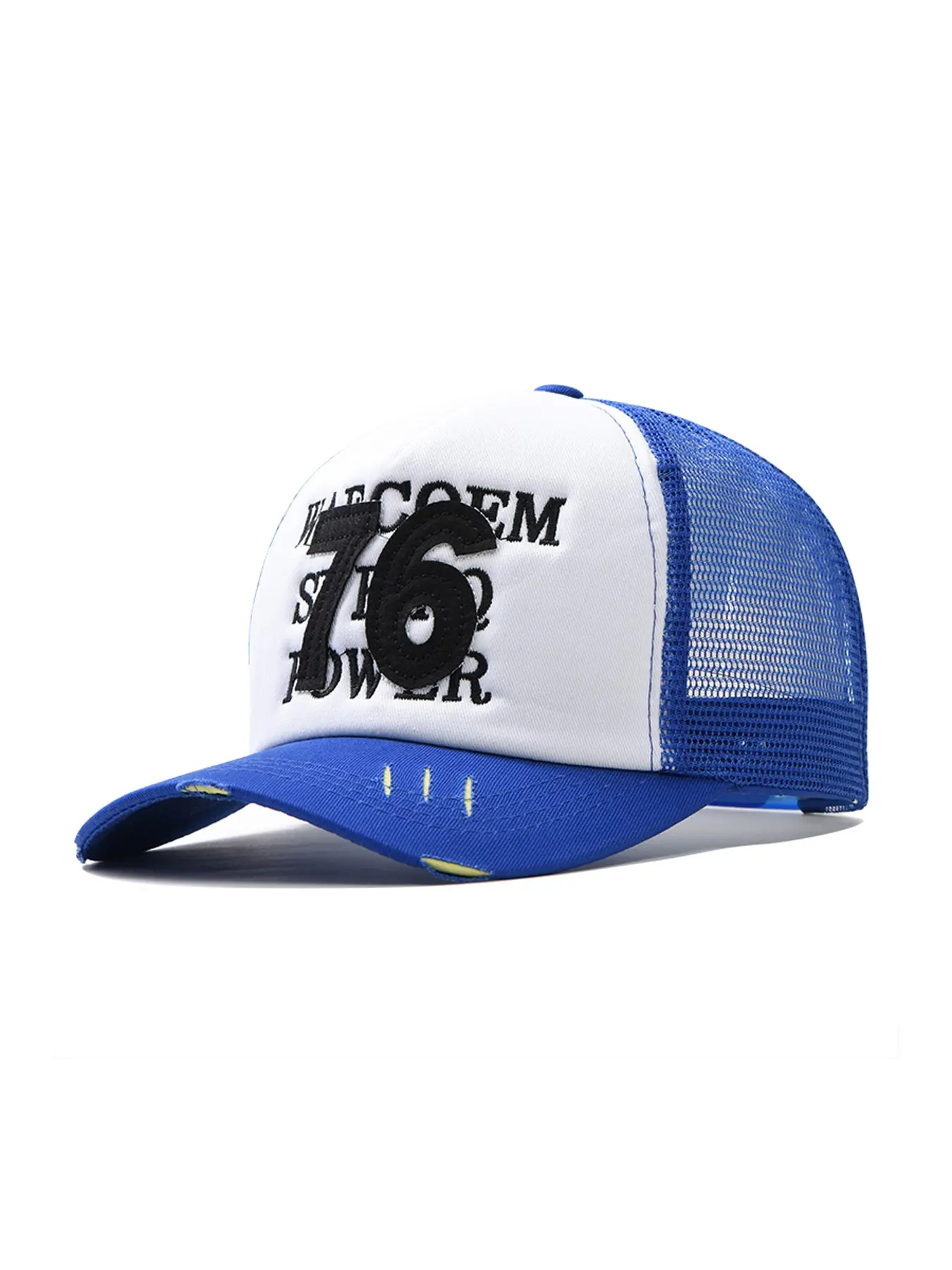 Unisex Baseball Cap, Letter Embroidery Trendy Print Adjustable Breathable Sun Protection Outdoor Hat, Ideal for Travel, Beach, Hiking, All Seasons