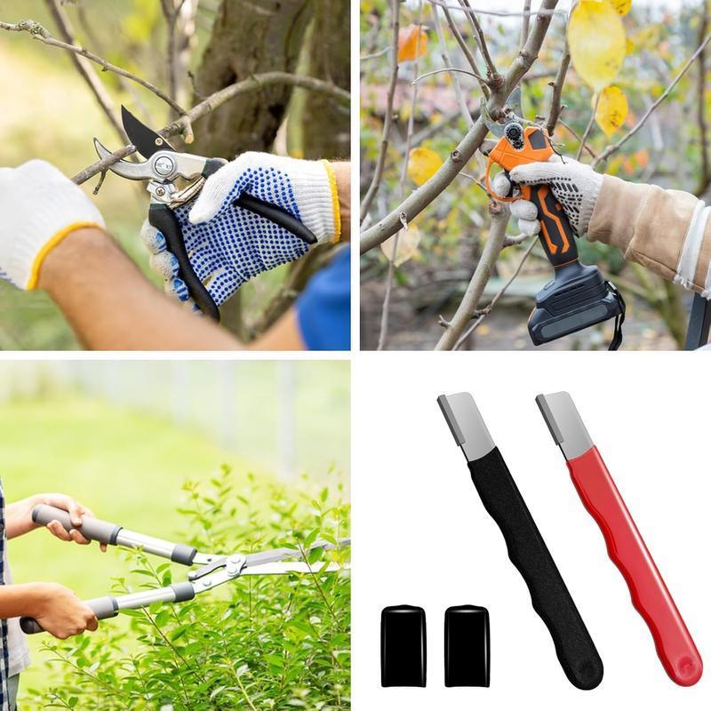 Multipurpose Knives Sharpener and Garden Tool Blade Sharpener for Knife, Lawn Mower Blade Kitchen Plastic Portable Lightweight Stainless Kitchenware Home Sharpening tool