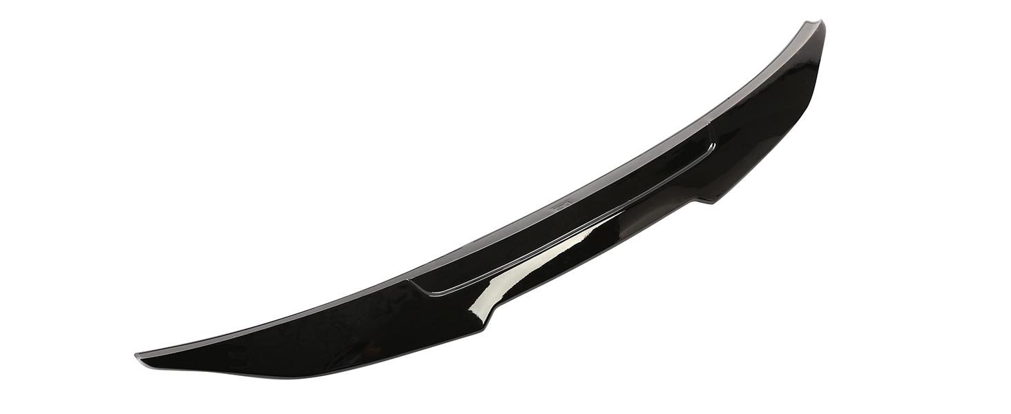 Rear Trunk Spoiler Compatible with 2014-2021 BMW F22 2 Series 2 Door Coupe Model Only 2016-2021 F87 M2 Model Wing Lip Rear Trunk Lid Duckbill Spoiler Gloss Black Rear Trunk Spoiler Compatible with 2014-2021 BMW F22 2 Series 2 Door Coupe Model Only 2016-2021 F87 M2 Model Wing Lip Rear Trunk Lid Duckbill Spoiler Gloss Black