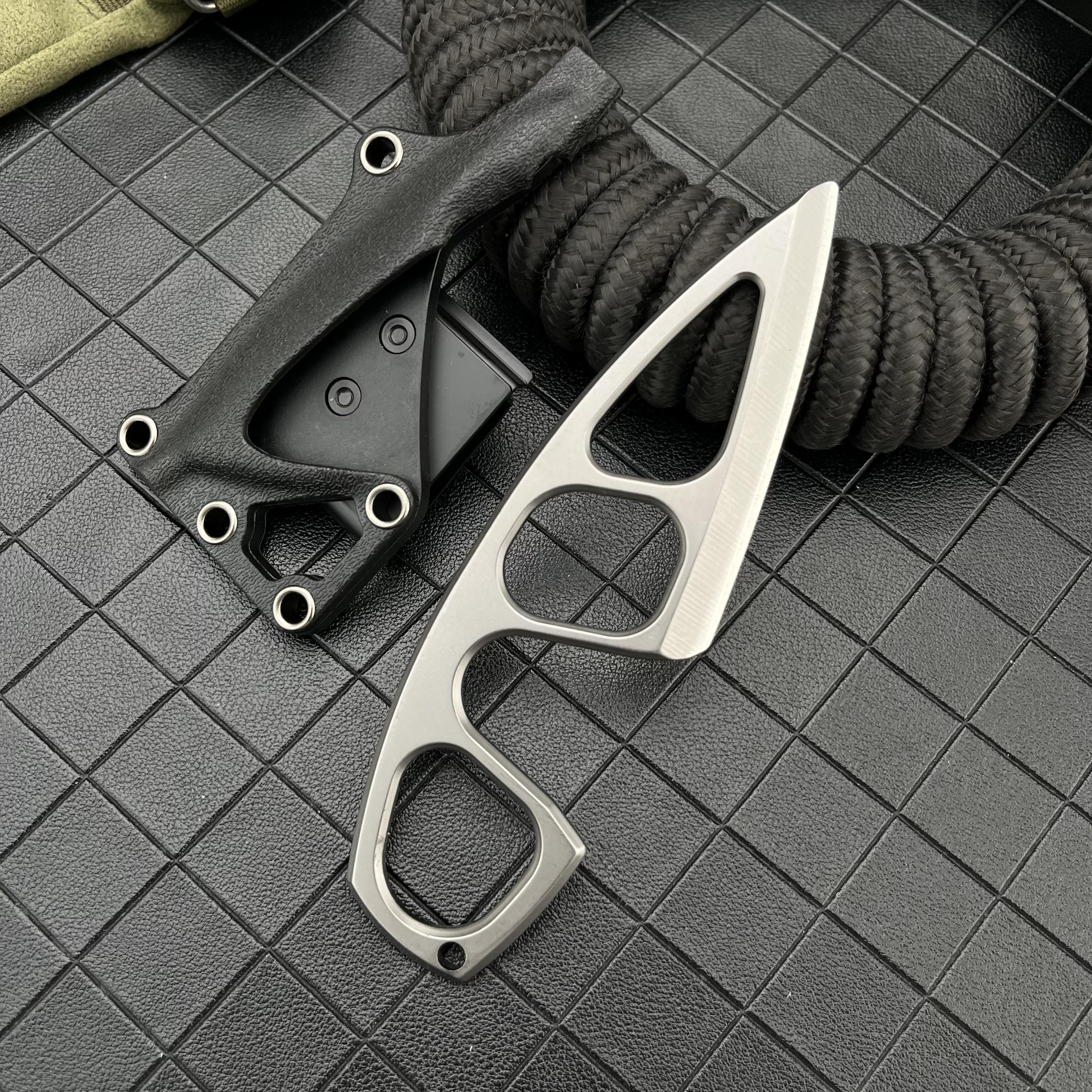 Mini Fixed Blade Knife 440C Full Tang Pocket EDC Knives with ABS Sheath Easy To Carry Outdoor Neck Knifes Mini Fixed Blade Knife 440C Full Tang Pocket EDC Knives with ABS Sheath Easy To Carry Outdoor Neck Knifes