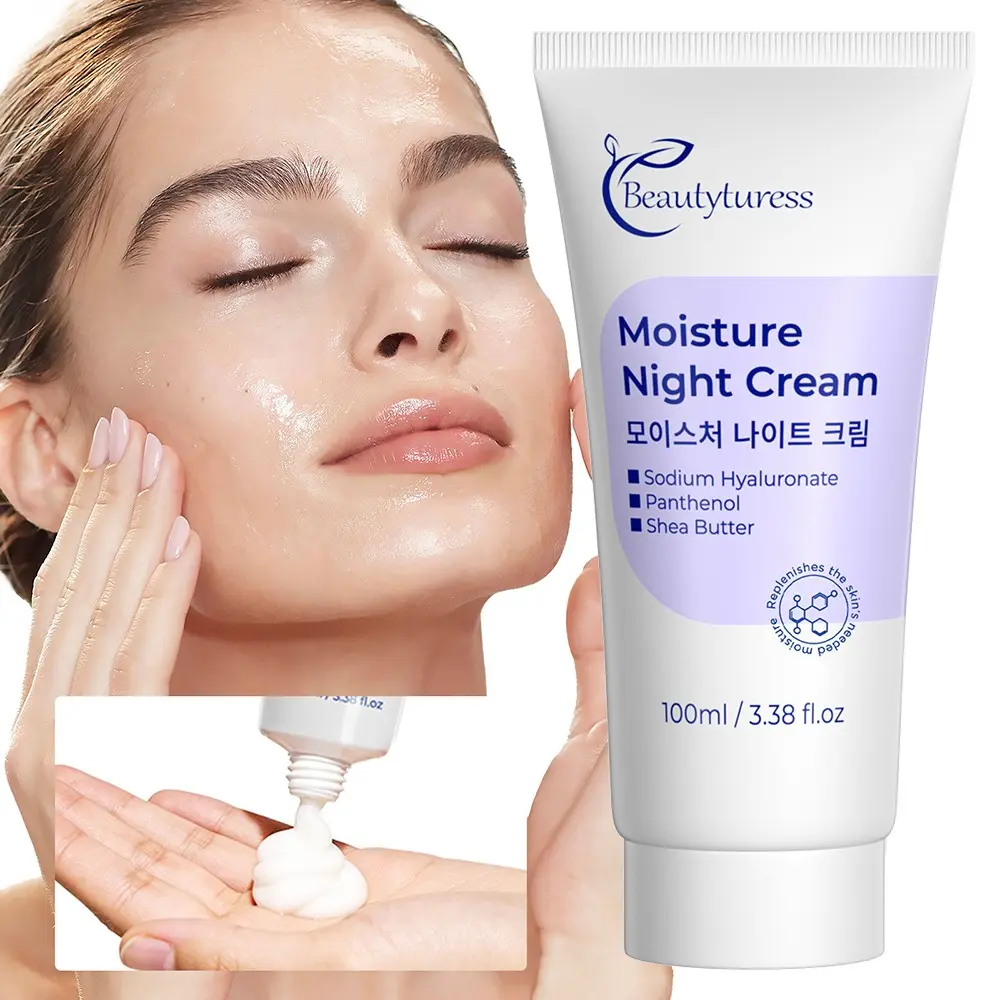 Collagen Moisturizing Cream, Facial Night Cream, Body Lotion Series, Deep Hydration, Nourishes Dry Cracked Skin, Even Tone, Suitable for All Skin Types