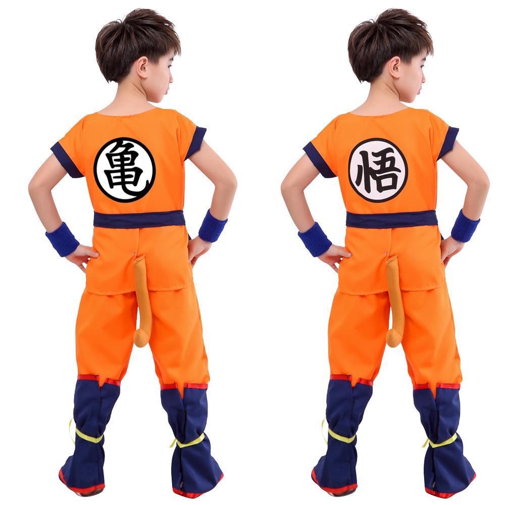 Halloween Dragon Ball Cosplay Super Saiyan Goku Kamehameha Turtle Sage Costume