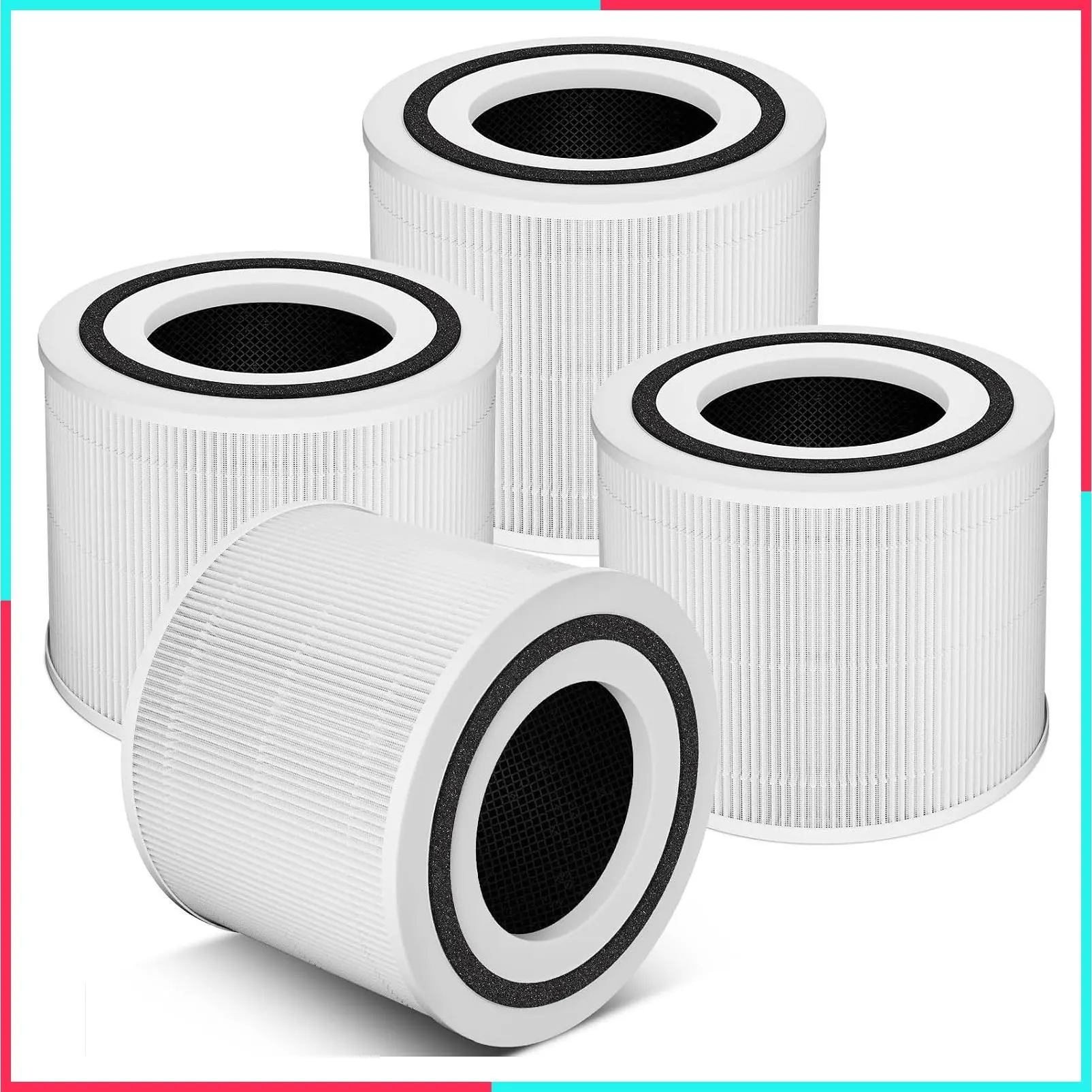 4 Pack 240 Replacement Filter Compatible with 240 Air Purifier