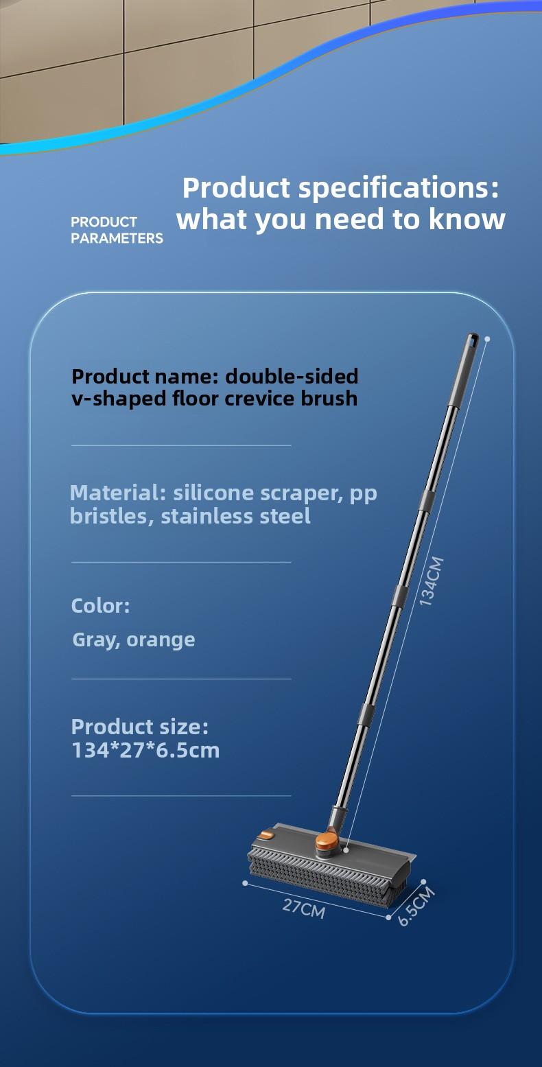 Floor brush gap brush toilet bathroom household wiper board cleaning tile floor brush outdoor