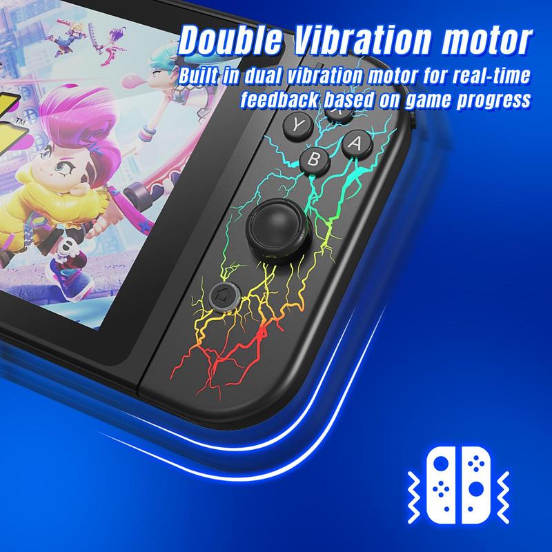 MIMD Wireless Game Controller, Replacement for Switch Controller, Wireless Joy Pad with Double Vibration, Wake-Up Function & Dual Joystick, Switch Accessories