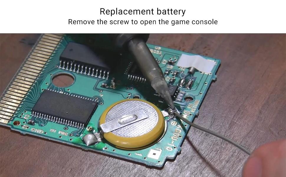 CR2032 Button Cell Battery, 5 Pack CR2032 Batteries with Tabs Bundled with 3.8 mm & 4.5 mm Security Screwdriver Game Bit Tool Set for NES, SNES and N64 Games - Batteries Individually Package