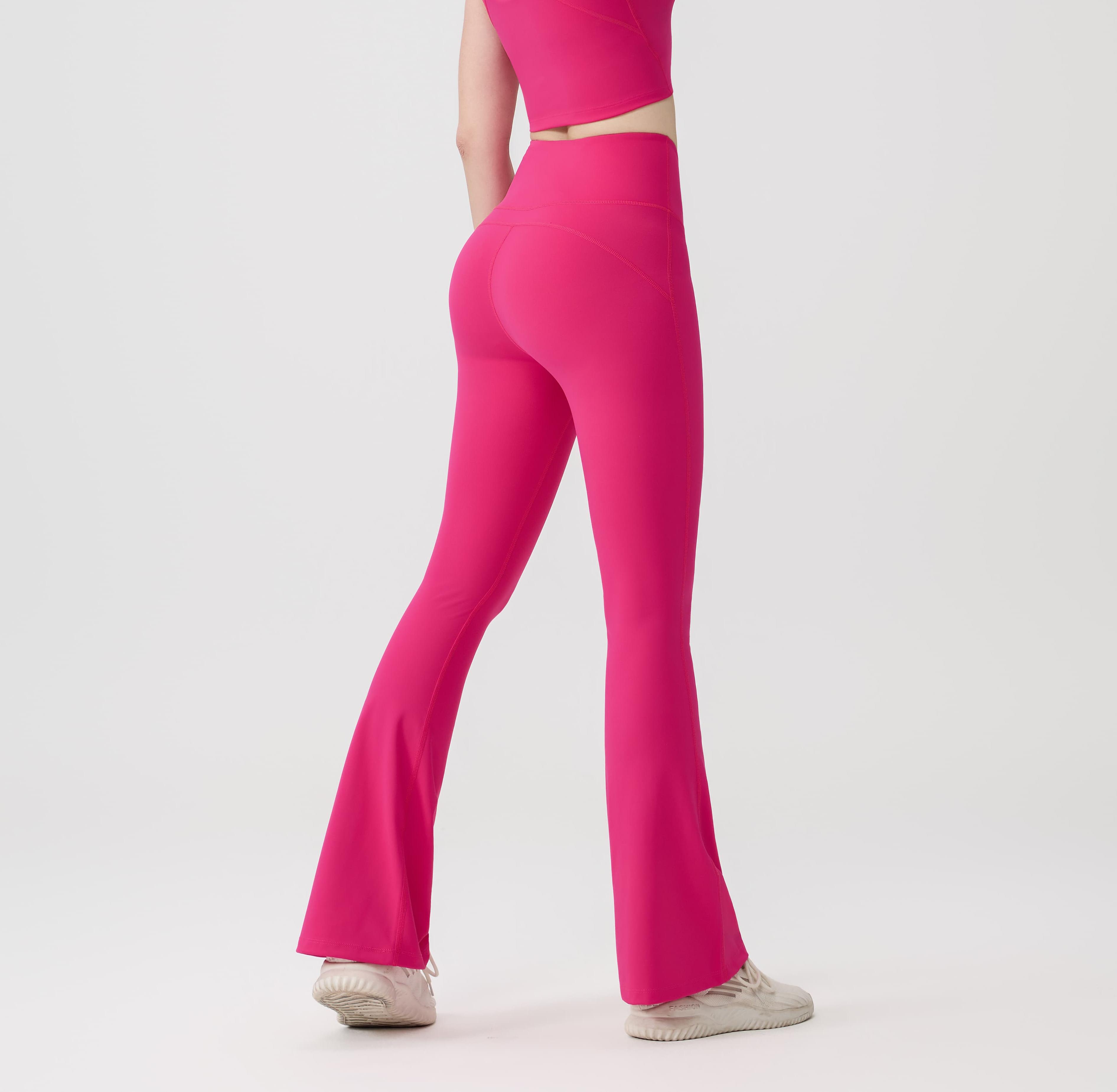 LULU  Same style Women's High-Waisted Athletic Flared Pants are made from lightweight, quick-drying fabric that hugs the body and accentuates your curves.