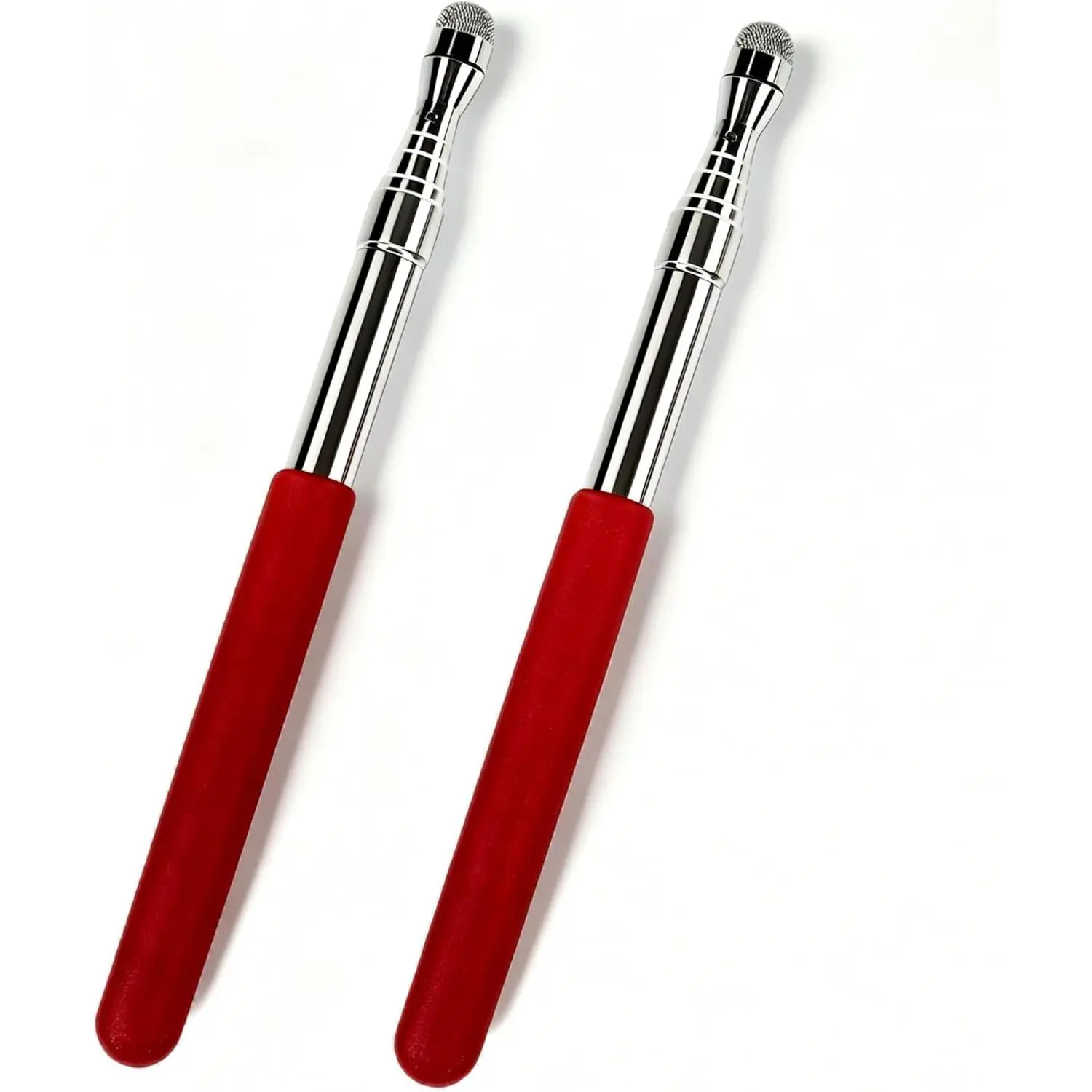 2 count Telescopic Teacher Pointer Stick & Stylus Pen, 7.8"-39.4" in