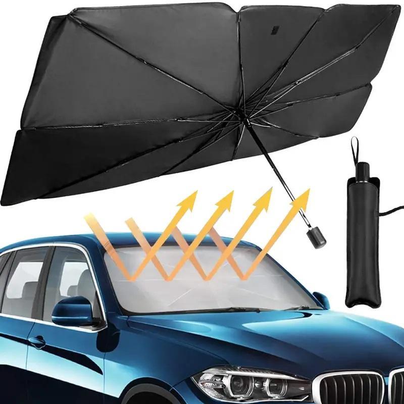 Car Front Windshield Sunshade, Multipurpose Car Glass Sun Shade, UV Blocker & Heat Reducer Car Sun Cover, Universal Easy-Fold Front Anti-UV Windshield Sunshade, Car Accessories Car Front Windshield Sunshade, Multipurpose Car Glass Sun Shade, UV Blocker & Heat Reducer Car Sun Cover, Universal Easy-Fold Front Anti-UV Windshield Sunshade, Car Accessories