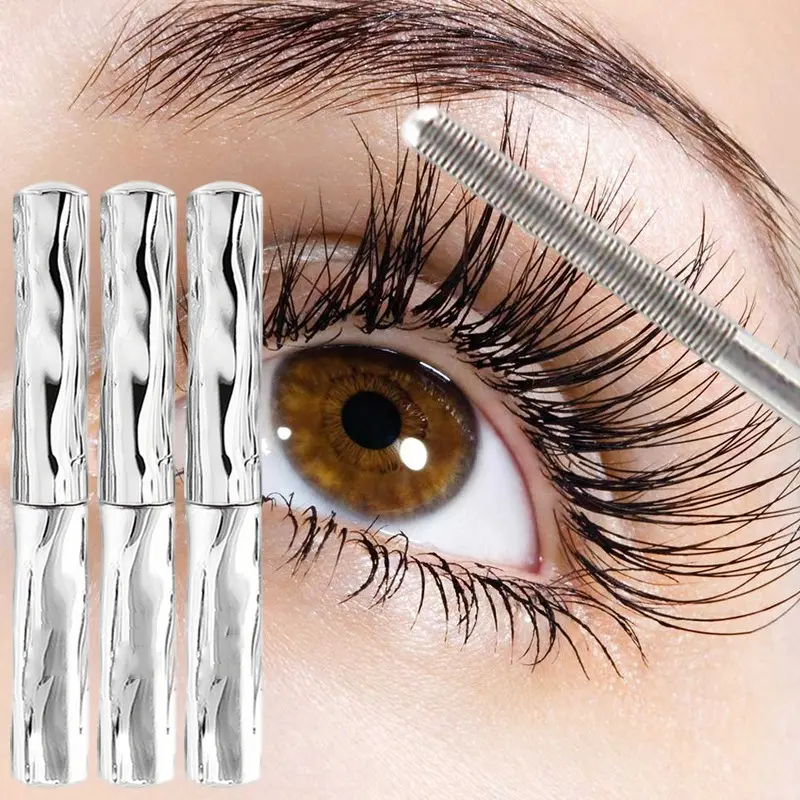 Waterproof Long-Lasting Mascara, Dense & Volumizing Formula, Precision Metal Tube Design, Perfect for Parties & Gifts, Voluminous Mascara