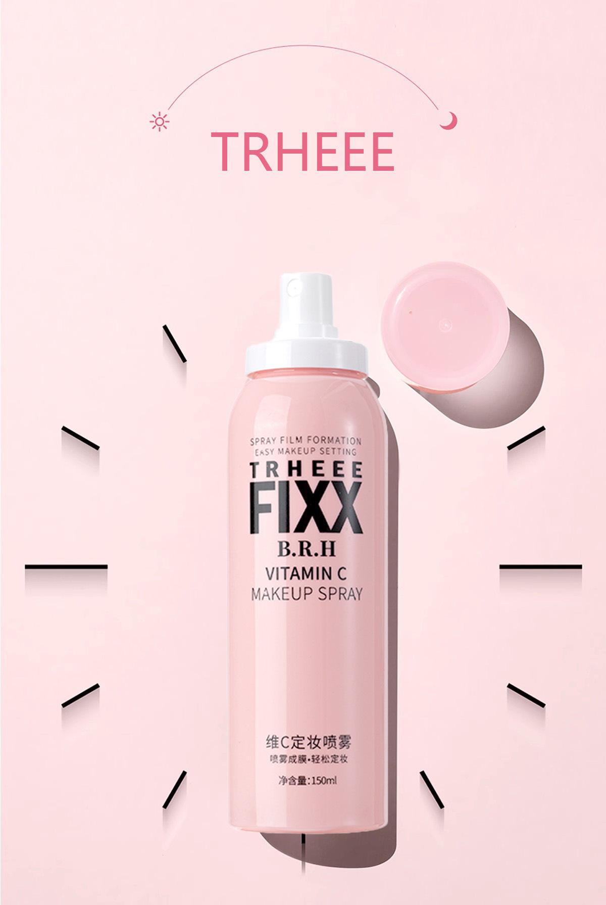 Makeup setting spray quickly forms a film, does not remove makeup, hydrates and moisturizes, provides long-lasting makeup setting, natural and authentic