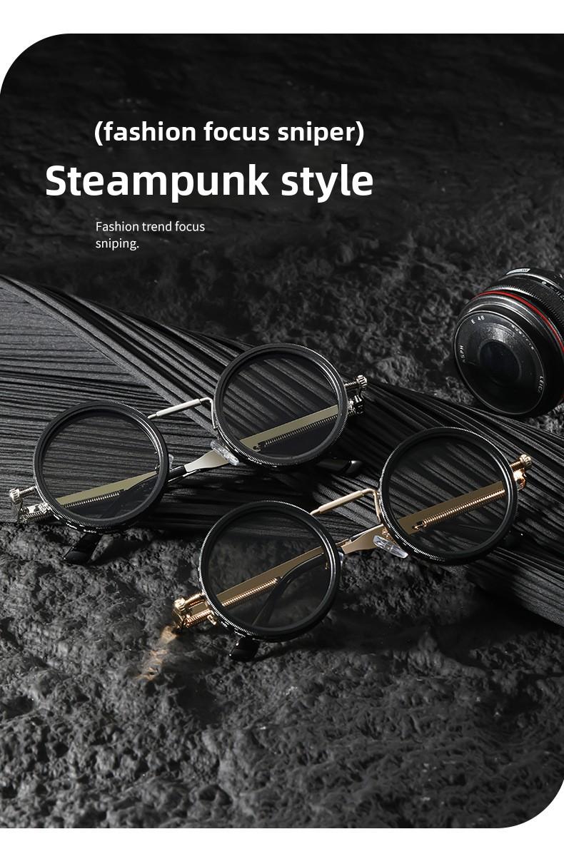 Nine-speed adjustable dimming sunglasses stepless rotating filter retro personalized polarized sunglasses wind outdoor fishing cycling glasses Flexible Polarized Sports Sunglasses