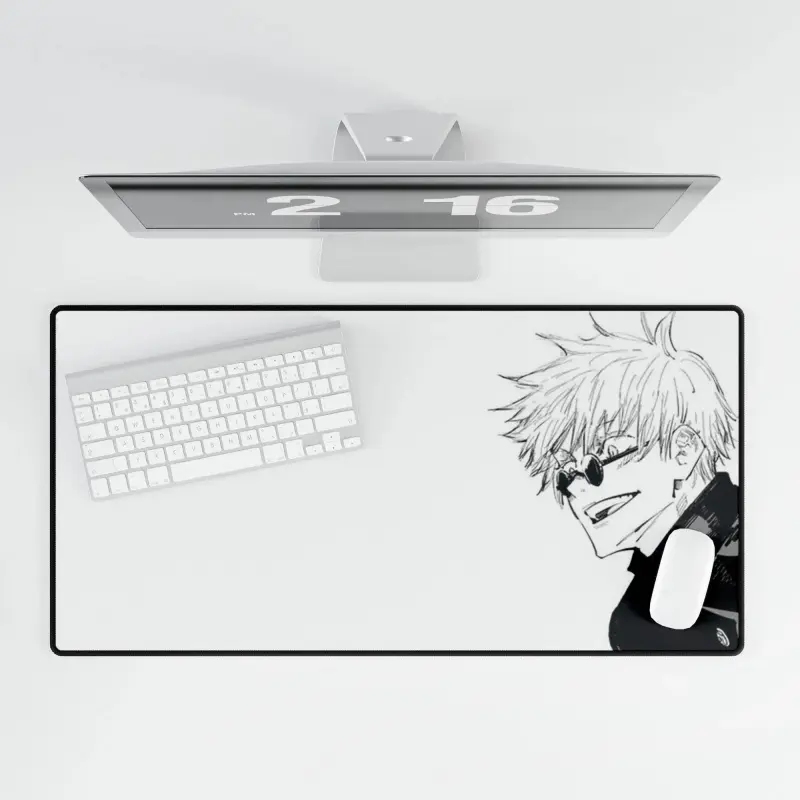 Gojo Satoru Jujutsu Kaisen Anime Manga XL Mousepad Computer Mouse Pad Gaming Desk Mat for Gamers & Workstations