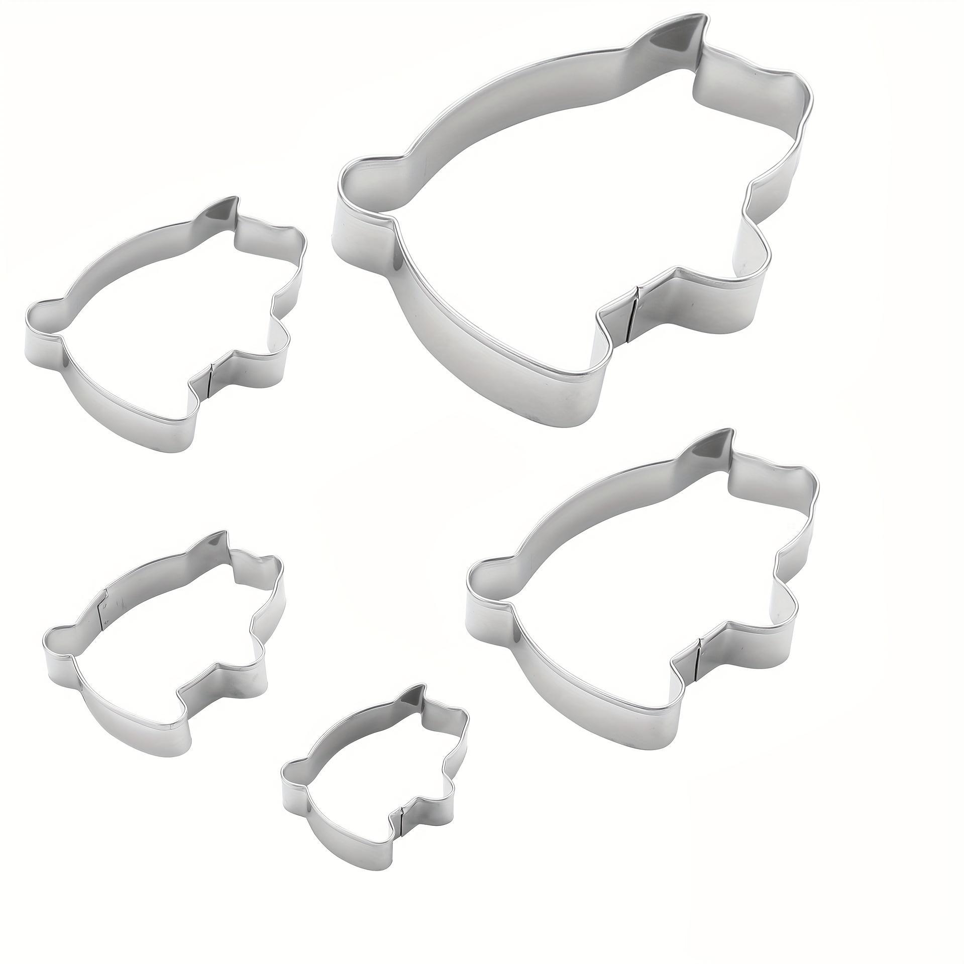 Stainless Steel Cookie Cutter in The Shape of a Pig