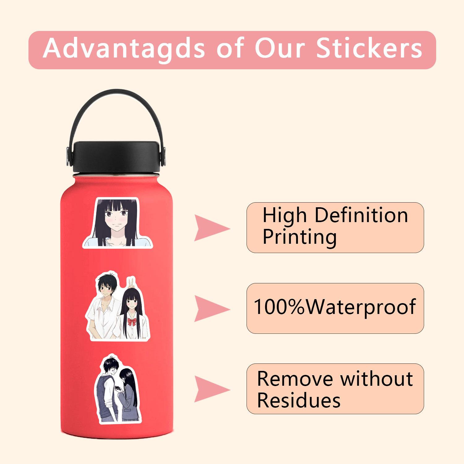 50pcs Kimi Ni Todoke Anime Stickers Sawako Kuronuma Kazehaya Shouta Sticker Notebook Luggage Laptop Kurumizawa Ume Decalpopular stickers Cute beautiful