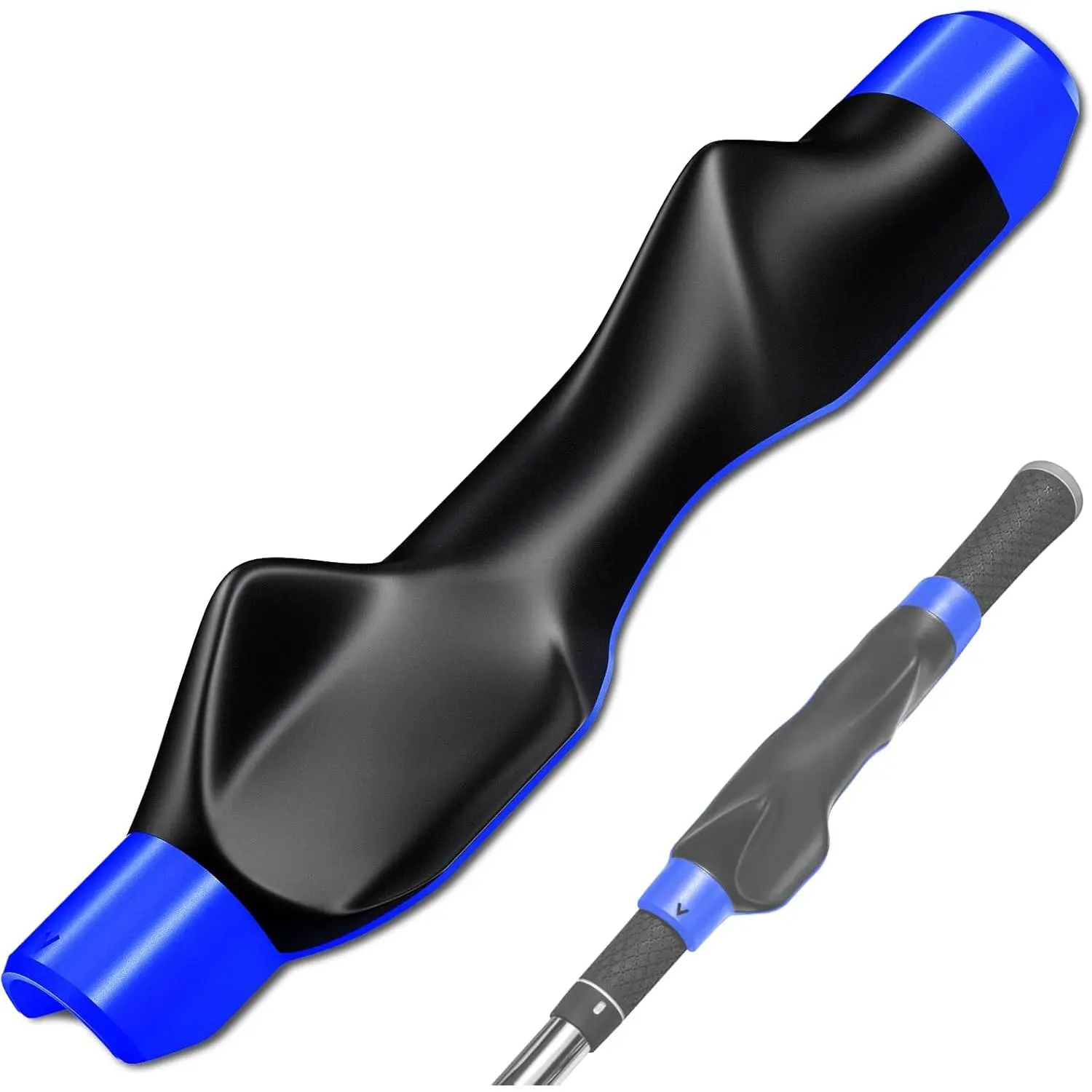 Golf Grip Trainer, Grip Trainer for Golf Clubs - Right Hand Golf Training Aid with Ergonomic Design, Corrects Golf Grip Posture and Improves Swing Accuracy