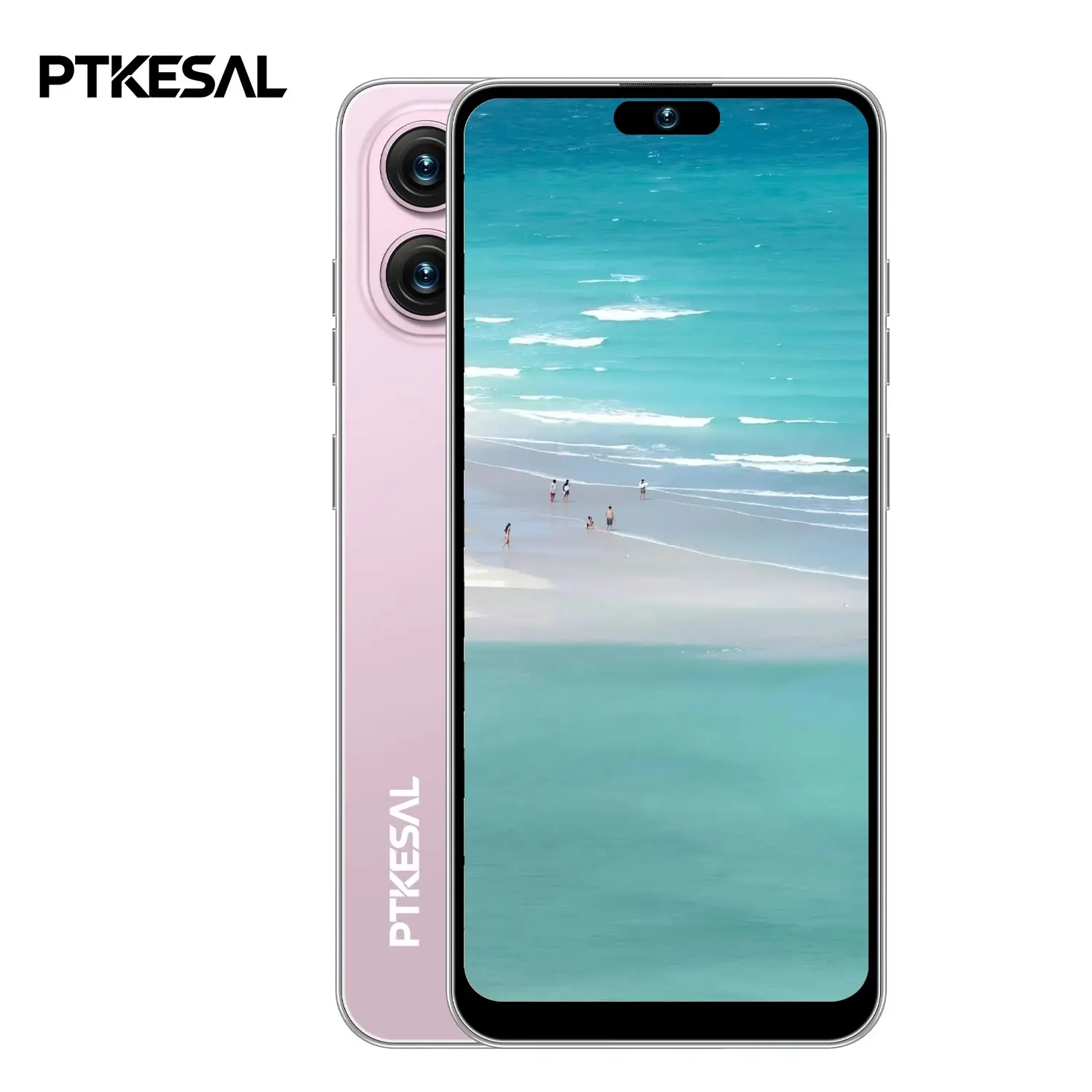 Ptkesal-17 Pro Max 4g Smartphone, 6.93-Inch HD Screen, 6gb RAM+64GB Storage, 5000mah Battery, Dual Sim, Android 12.0, Fashionable Thin Design