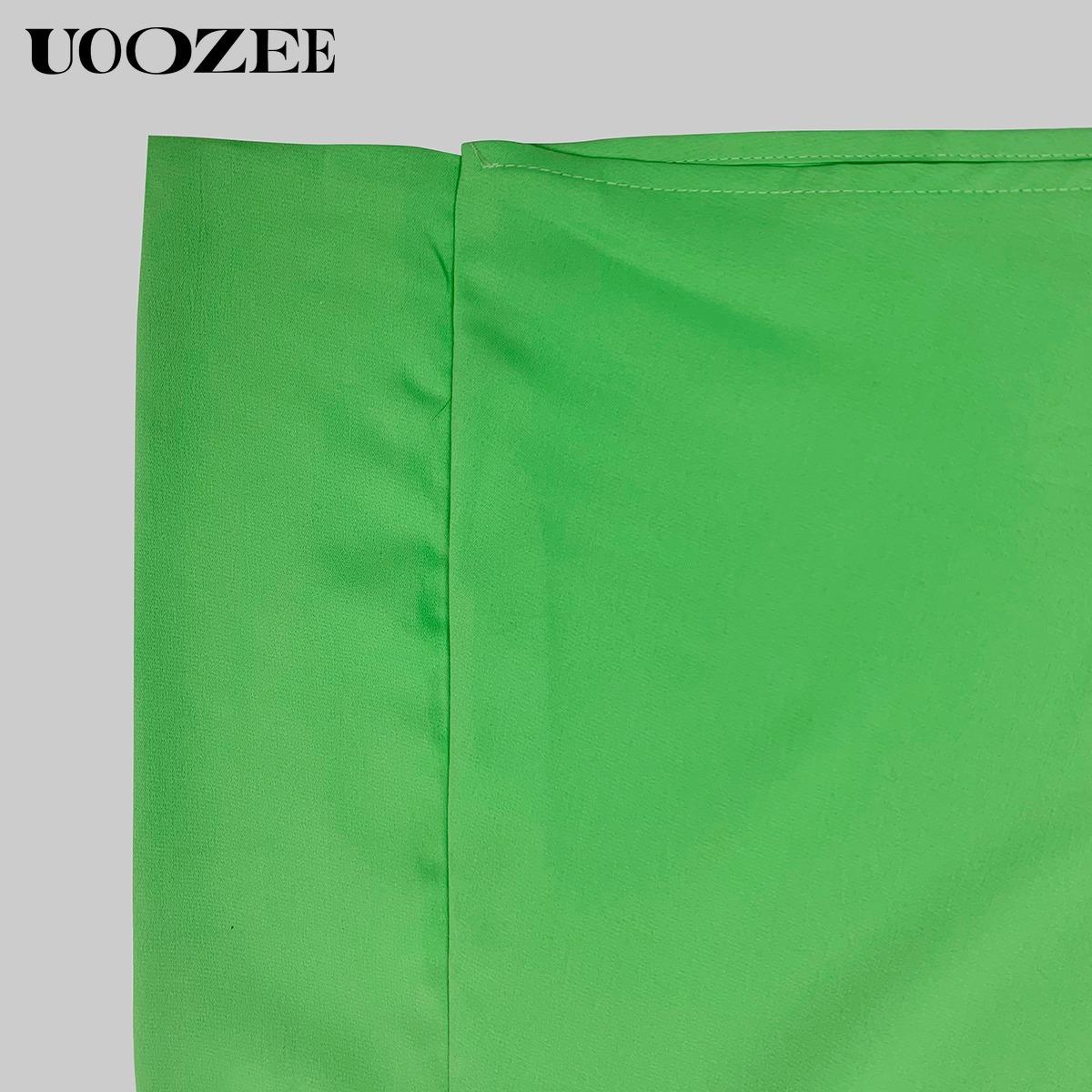 UOOZEE Women's Casual Loose Asymmetric Solid Color Split-Joint One-Shoulder Maxi Dresses, Party, Holiday Elegant Style, Chiffon Fabric, birthday outfit One Size Up Recommended for C - Cup and Above