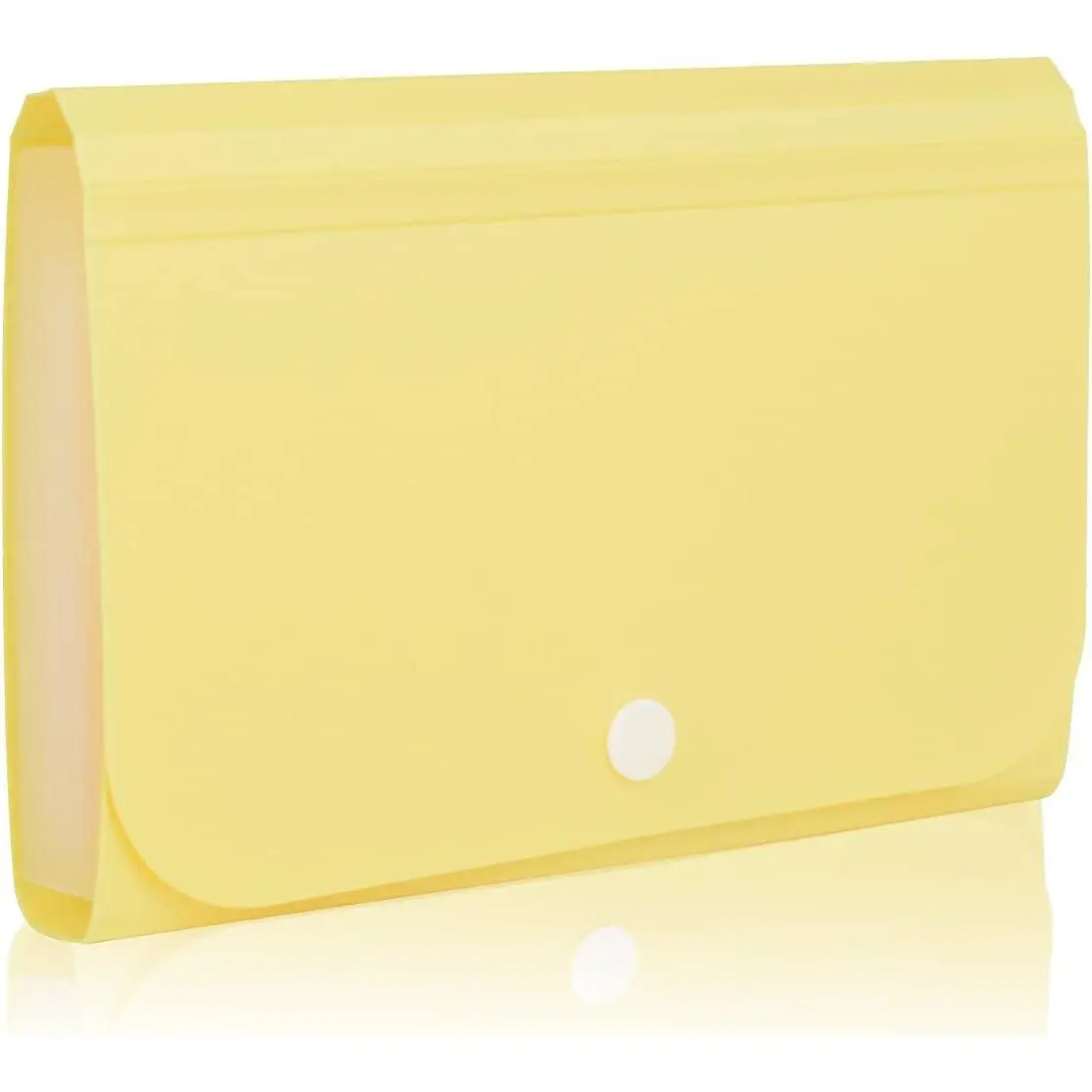Accordian File Organizer,  Organizer, Folder Organizer Mini Organizer Wallet for , Receipts, , Tax Item or Changes,7x4.5 in 13 Pockets with Tabs Check Case(Yellow)