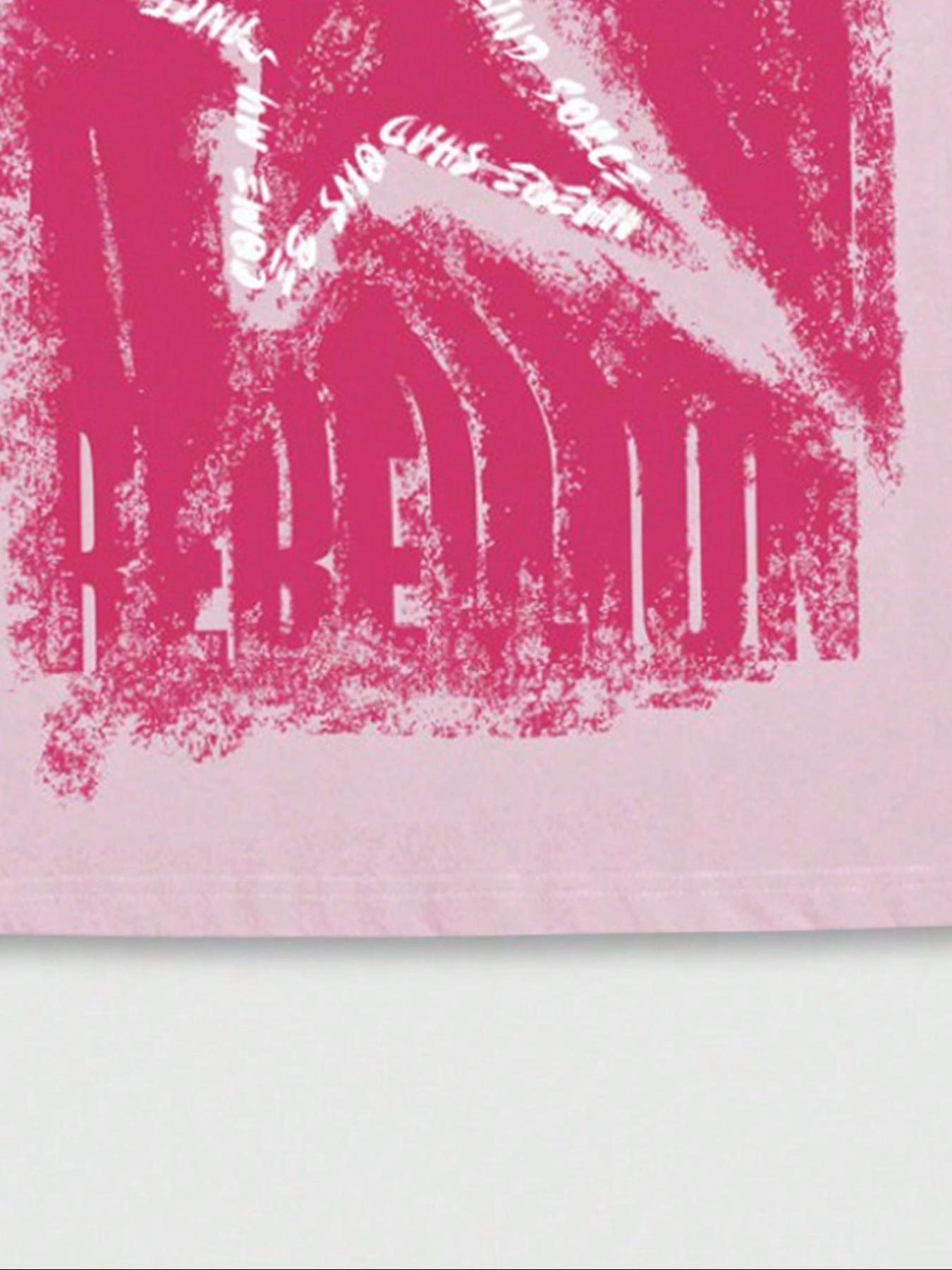 Unisex's Star Print Round Neck Tee, Casual Comfy Tee, Regular Fit Casual Fashion Short Sleeve T-shirt for Summer, Unisex Top for Daily Wear, Women