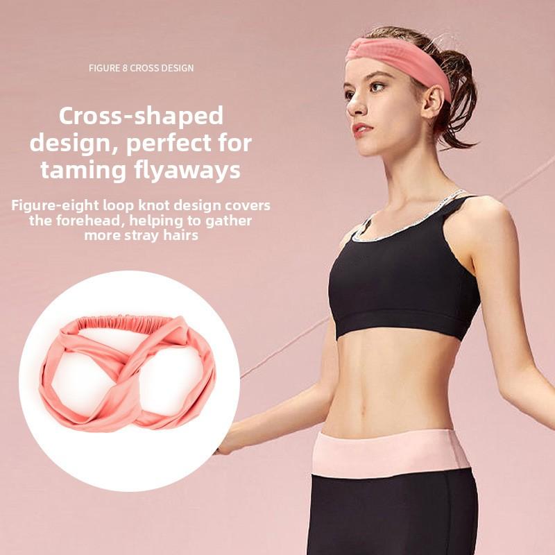 Sports Headband – Sweat-Wicking Headband for Men & Women, Basketball, Running, Fitness, Yoga, Moisture-Wicking Hair Band fashionable