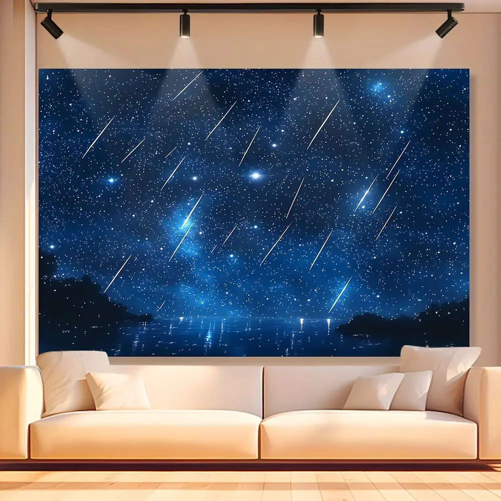 Popular Tapestry Starry Night, Holiday Decorations Applies to Outdoor and Home Garden Decorations