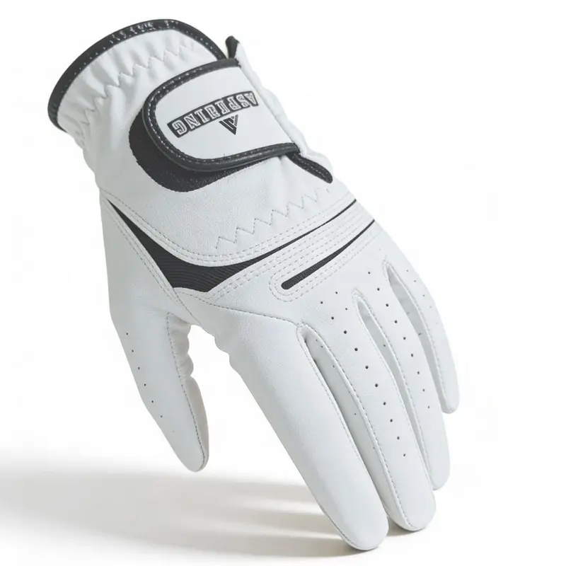 Golf Gloves, Breathable Microfiber Leather, Anti-Slip Durable Golf Glove for Men Women, All Weather Comfort Fit Golf Gloves with Adjustable Closure, Ideal for Golf Training, Competition.One left-hand golf glove, Golf Accessory, Golf Equipment