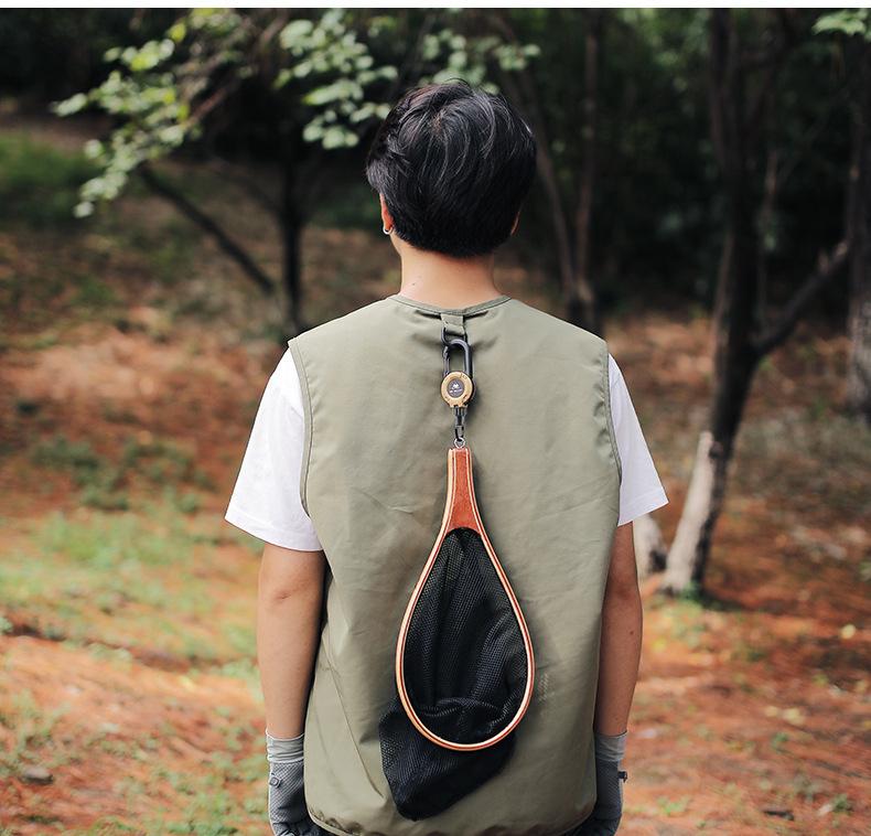 Outdoor 3-in-1 Retractable Keychain with Steel Wire – Carabiner, Magnetic Lock, Multi-Purpose for Hiking, Camping, Fishing & Commuting