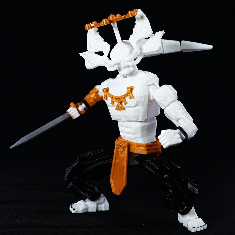 3D Printed Jujutsu Kaisen Ryomen Mahoraga Toys Action Figures Anime Multi-Jointed Shapeshift Mannequin Model Ornaments Gifts