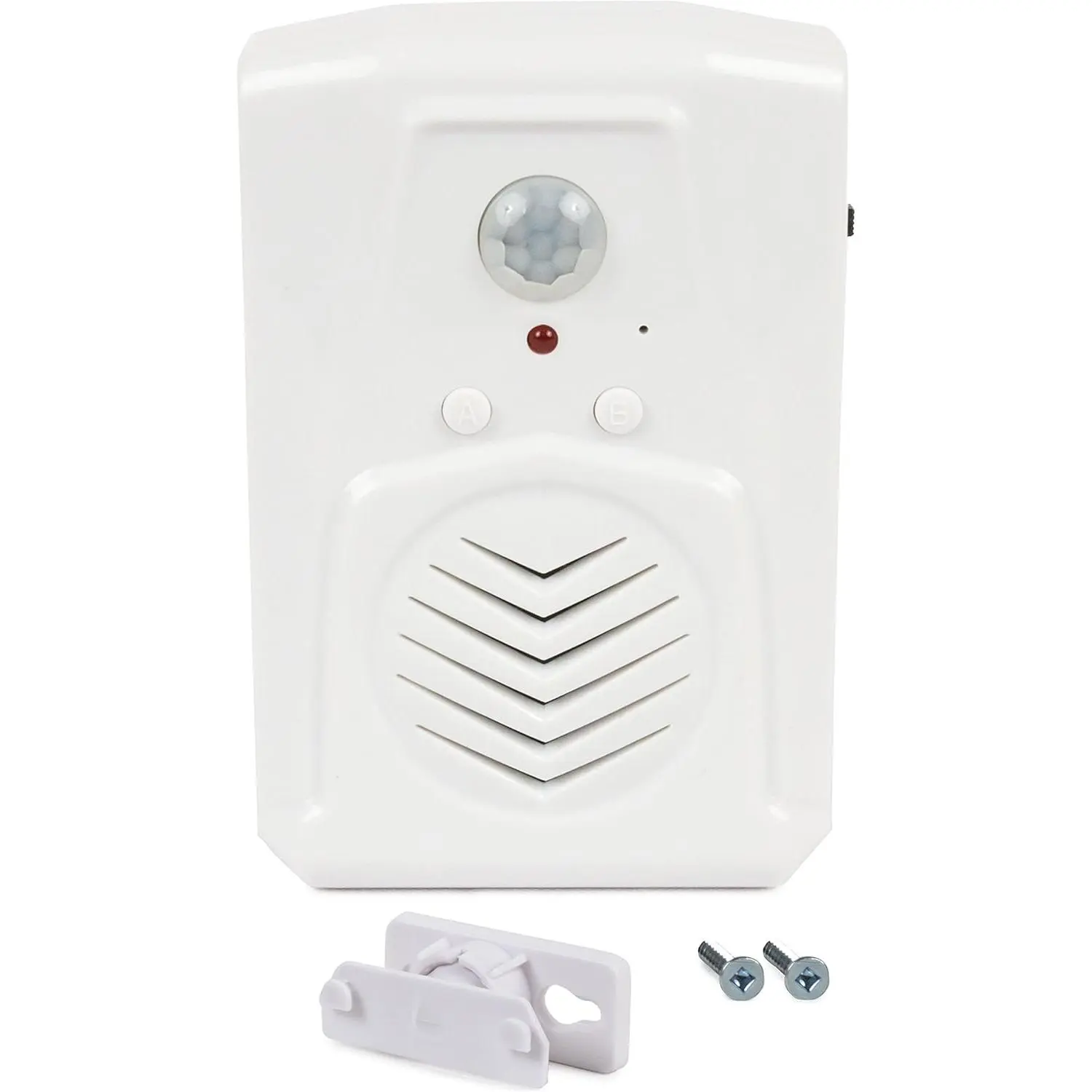 Motion Activated Voice Player - Recordable, Built-in Microphone – Independent Living, Point of Sale Advertising, Door Greeter, Entry Alert