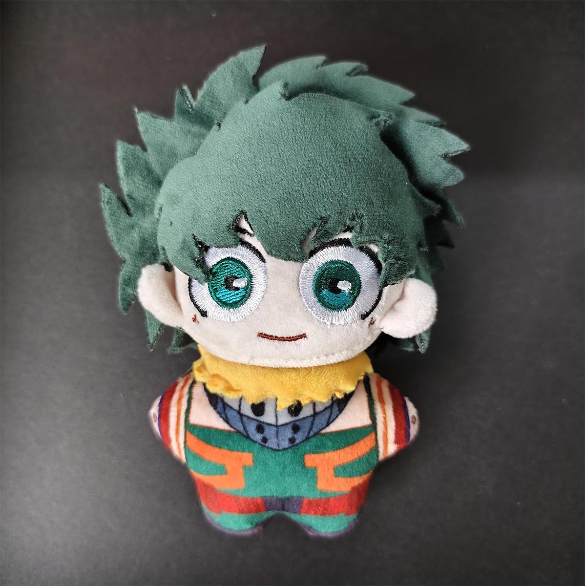 MHA Anime Midoriya Izuku Bakugou Katsuki Plush Keychain Todoroki Shoto Figure Cosplay doll Cartoon Props Stuffed Plush Toys Gift