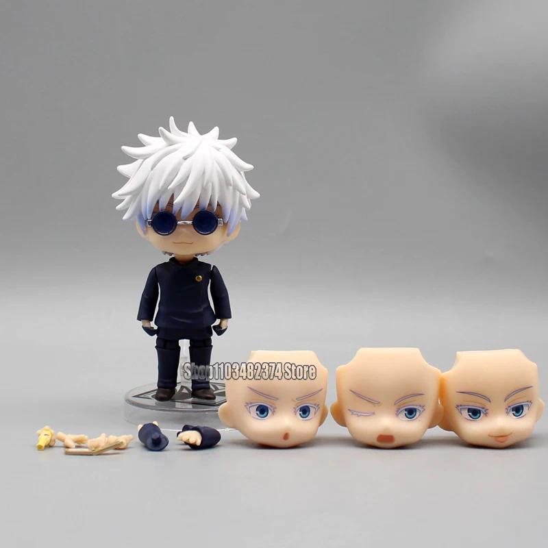 Anime GSC Gojo 2205 Nendoroid Jujutsu Kaisen Figures Cute Dolls Satoru Gojo Figure Q Version Figurine PVC Model Birthday Gifts popular Anime GSC Gojo 2205 Nendoroid Jujutsu Kaisen Figures Cute Dolls Satoru Gojo Figure Q Version Figurine PVC Model Birthday Gifts popular