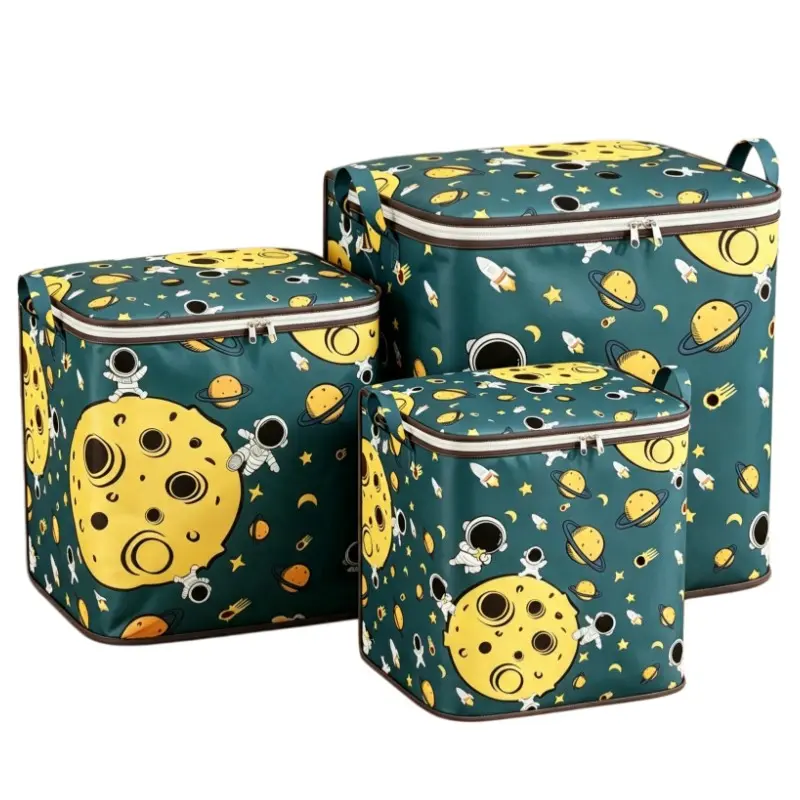 3pcs Travel portable moving bag, large-capacity clothes and quilt storage bag, foldable luggage bag for going out, wardrobe for organizing clothes, packing bag